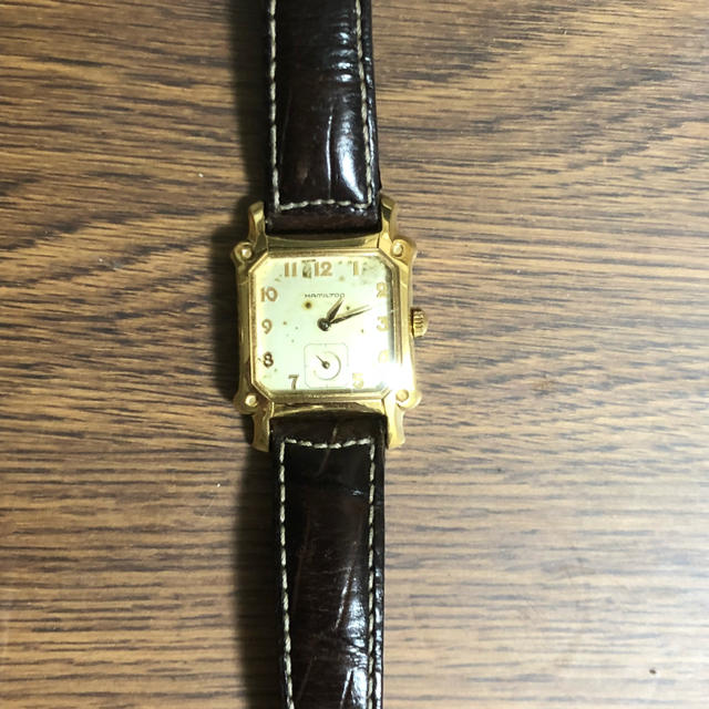 Hamilton - ハミルトン ロイド アンティーク ゴールド クォーツ 6294の