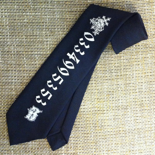 BA-TSU - BA-TSU CLUBナンバー黒ネクタイの通販 by ラルド's shop