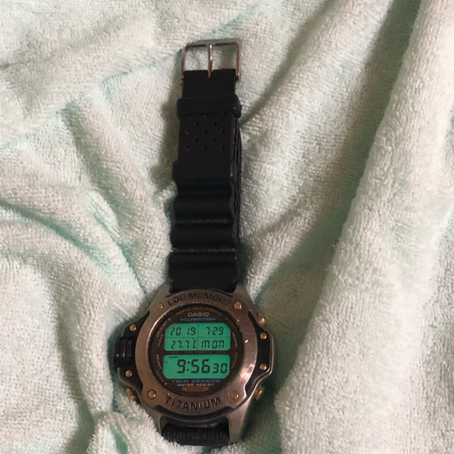 CASIO - カシオ チタン ログメモリー DEP-700の通販 by カワズショップ