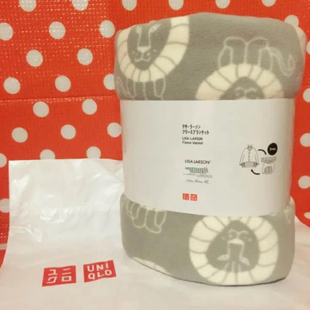 Lisa Larson - タグ紙付き【リサラーソン✖︎UNIQLO】ライオン☆2way
