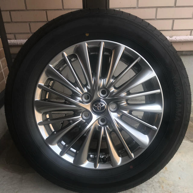 新車外し】アルファード30系後期純正17インチタイヤホイール4本セット