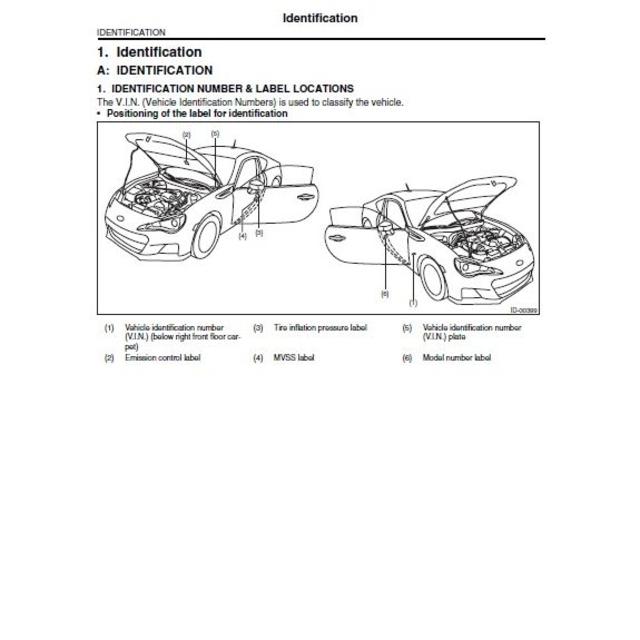 SUBARU BRZ 整備解説書 サービスマニュアルの通販 by モリモリエ's