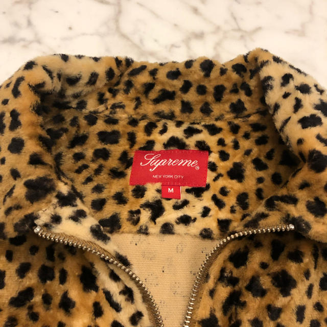 Supreme - Supreme Cheetah Pile Zip Up Shirtの通販 by shop