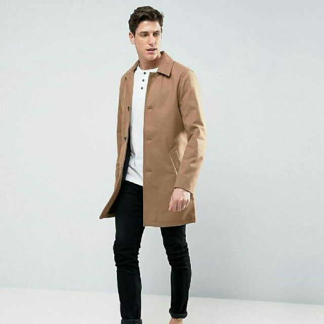 チェスターコート ベージュ ロングコート ZARA TOPMANの通販 by ねこ