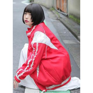 keisuke kanda - ケイスケカンダ ぶかぶか手縫いレースのジャージ(未