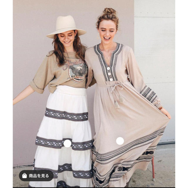 ALEXIA STAM - ALEXASTAM Embroidered Long Sleeve dressの通販 by 断