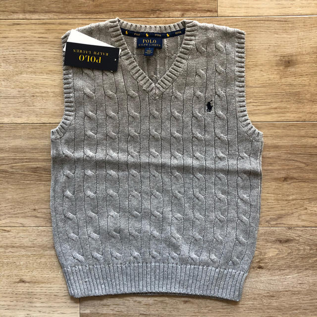 Ralph Lauren - 大人気 定番 グレー ベスト フォール 120の通販 by