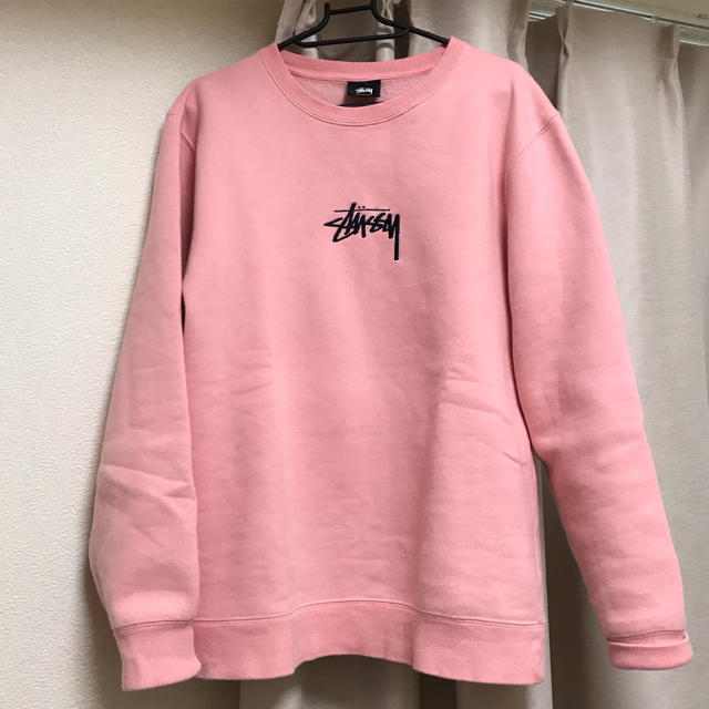 STUSSY - STUSSY ステューシー ピンク トレーナーの通販 by み's shop