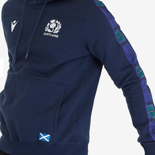 macron ラグビー スコットランド パーカー M 日本Lの通販 by ロロロ's