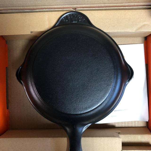 LE CREUSET - ルクルーゼ スキレット 16センチ ブラックの通販 by さー