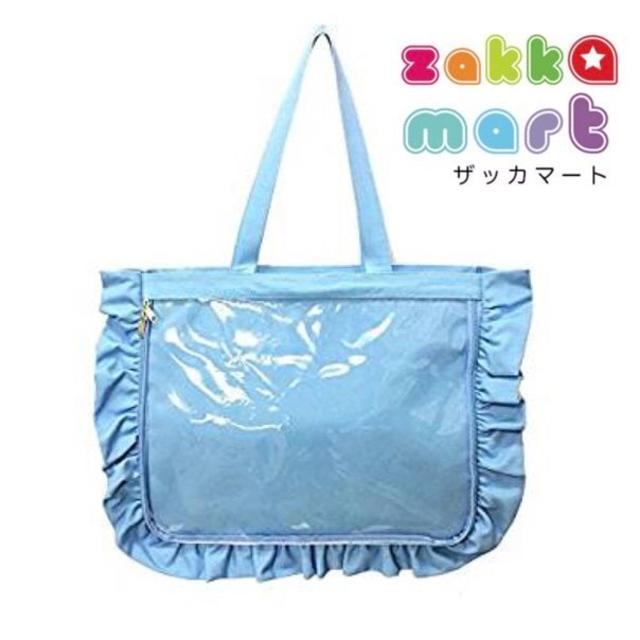 サックスブルー 痛バッグ キャリーオンバッグ ザッカマート 痛バ 痛