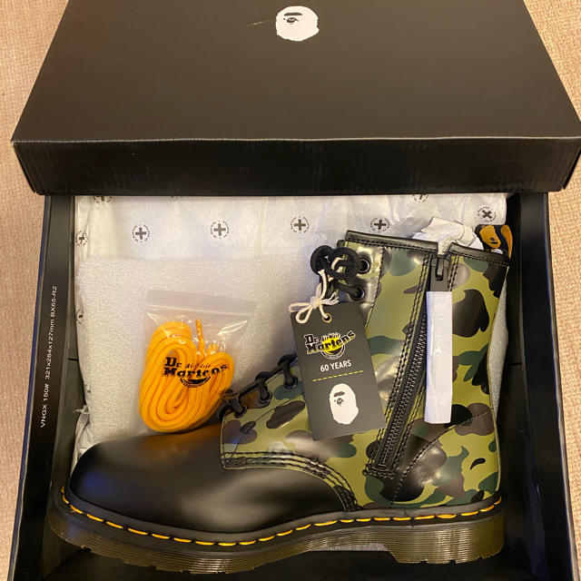 Dr.Martens - Dr.Martens×エイプ 1460 BAPE ZIP 8ホール(CAMO)の通販