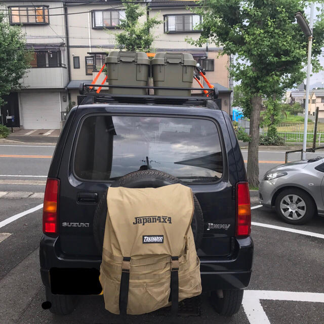 トラッシャルバッグ 背面タイヤに取り付け 送料込の通販 by D-ストア