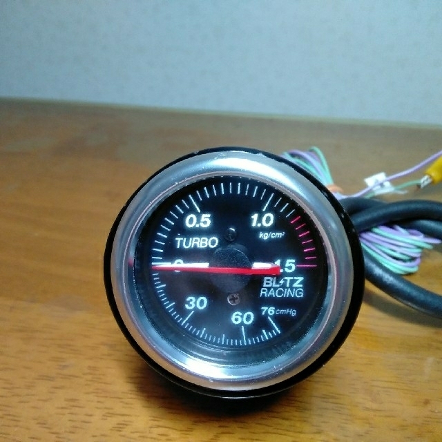 BLITZ ブリッツレーシング 42Φ 機械式 ブーストメーターの通販 by