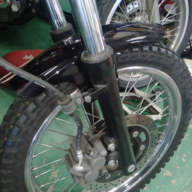 ○新品○250TR○フロントショートフェンダー＆リアフラットフェンダー