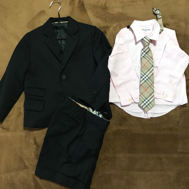 BURBERRY LONDON 男児 フォーマル シャツ ネクタイセット 120 楽天市場