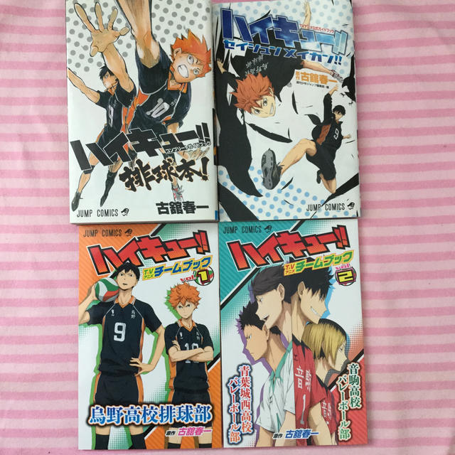ハイキュー‼︎ 排球本 セイシュンメイカン チームブック 全て初版限定