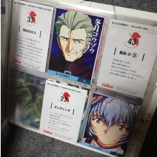 カルビー - カルビー エヴァンゲリオン ポテトチップス アルバム2種