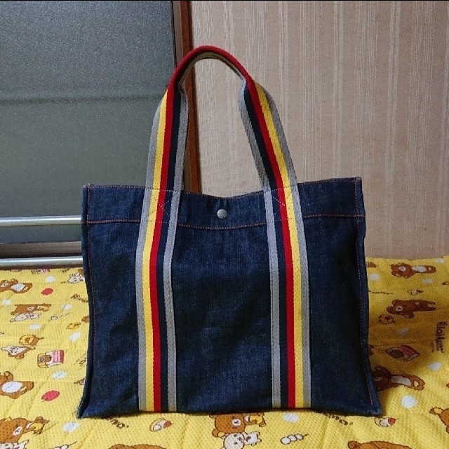 EVISU - 約20年の年月を感じさせない美品！EVISU デニム トートバッグ