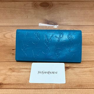 SAINT LAURENT（財布 ・ ブルー・ネイビー/青色系）のフリマアイテム一覧