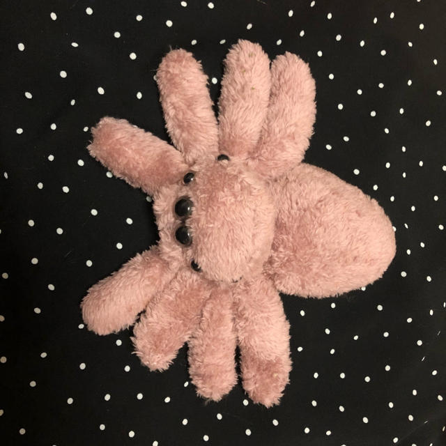 ふわふわ ハエトリグモ ぬいぐるみ MEDIUM くすみピンクの通販 by baby
