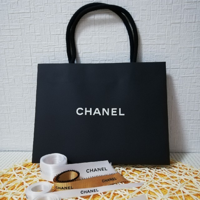 CHANEL - シャネル CHANEL リボン ショップ袋 リメイクの通販 by close