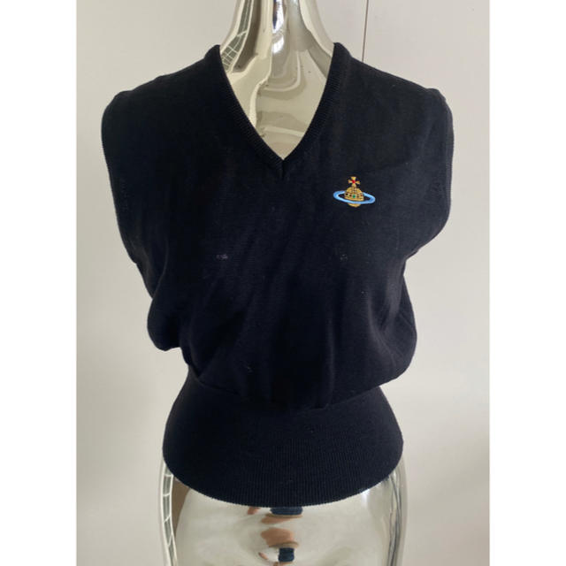 Vivienne Westwood - VivienneWestwood ニットベスト 黒の通販 by