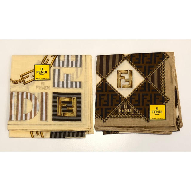 FENDI - FENDI ハンカチ2枚セットの通販 by ヤマケン's shop