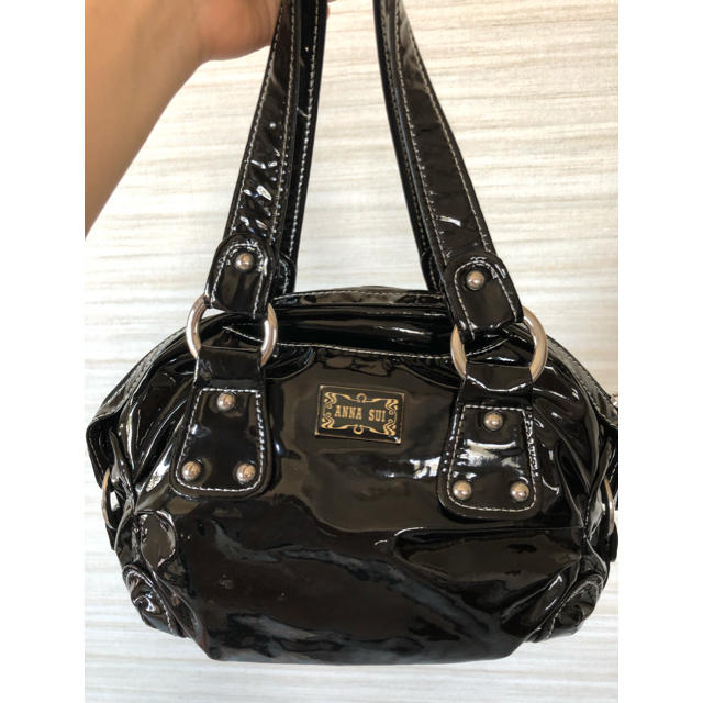 ANNA SUI - アナスイ エナメルバッグの通販 by soumama's shop