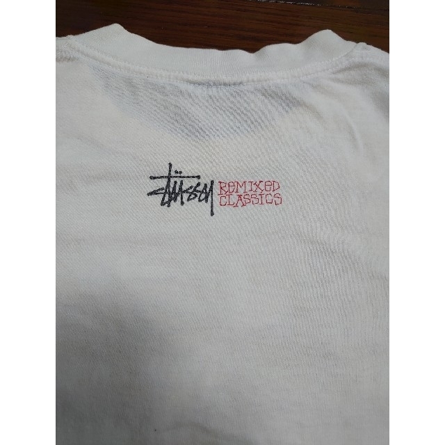 STUSSY - 激レア 紺タグ 90s Stussy Tee ラスタ 8ボール フォトTeeの