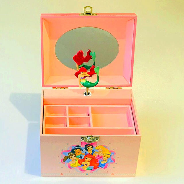 Disney - ディズニープリンセス アリエル オルゴール付きジュエリー
