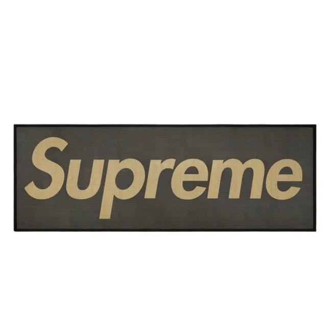 Supreme - 【日本未発売】Supreme Woven Straw Mat Blackの通販 by