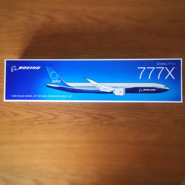 ボーイング 777X(777-9) モデルプレーン(1/200)の通販 by Terumu's