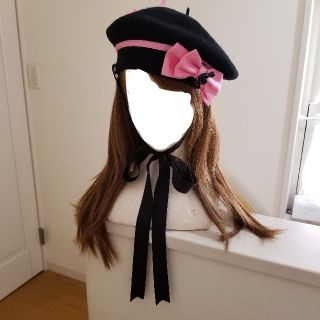 Angelic Pretty（ハンチング/ベレー帽 ・ ピンク/桃色系）のフリマ