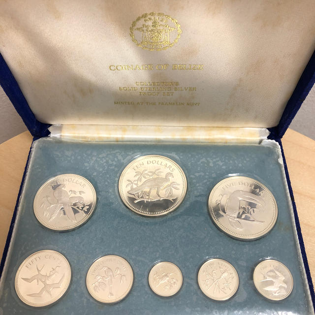 価格上昇中【全て銀貨】ベリーゼ プルーフセット 1974年の通販 by