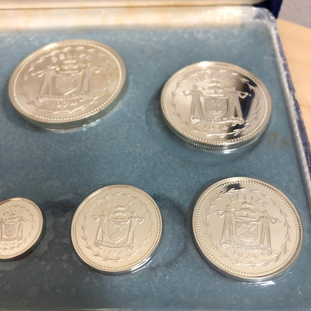 価格上昇中【全て銀貨】ベリーゼ プルーフセット 1974年の通販 by