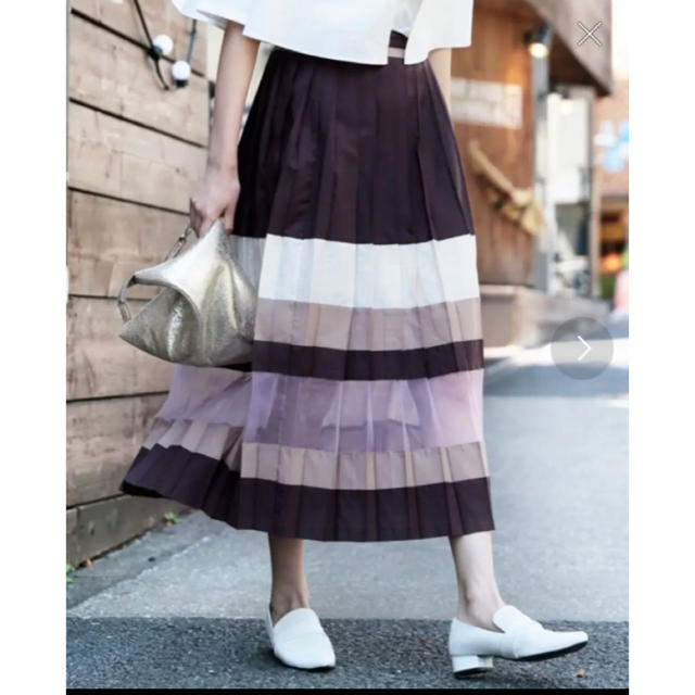 amerivintage】ニットプリーツスカート