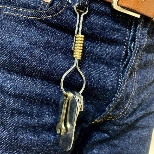 ジェフデッカー風 Jeff Decker キーフック キーチェーン キーホルダー