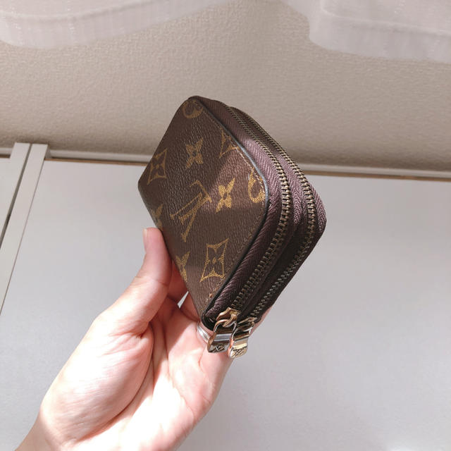 LOUIS VUITTON - ルイヴィトン モノグラム キーケース 小銭入れ ダブル