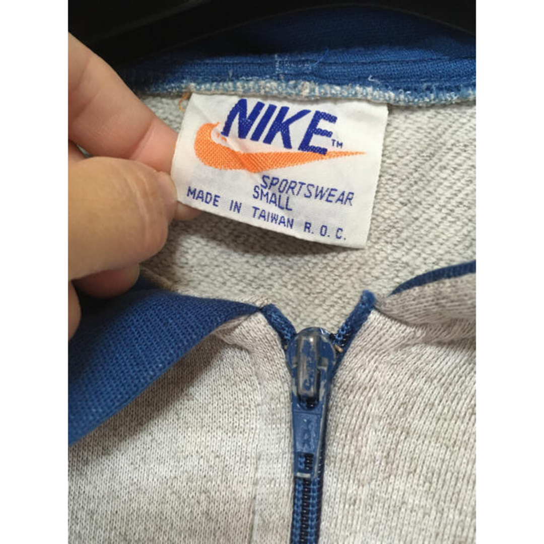 NIKE - ナイキ NIKEジップアップパーカー 80s 70sヴィンテージ