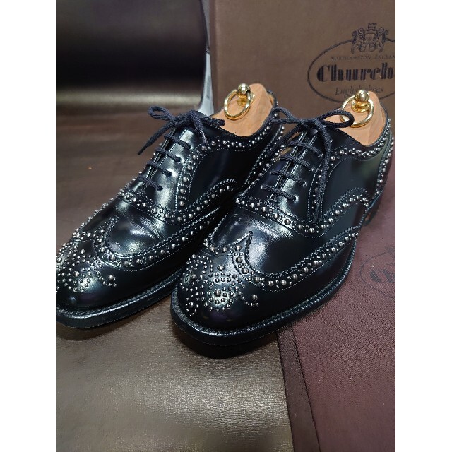 Church's - チャーチ バーウッド2S 81 60G church's スタッズの通販 by