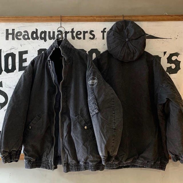 TENDERLOIN - テンダーロイン ATX MA-1 ACID 即完売 黒 Sサイズ