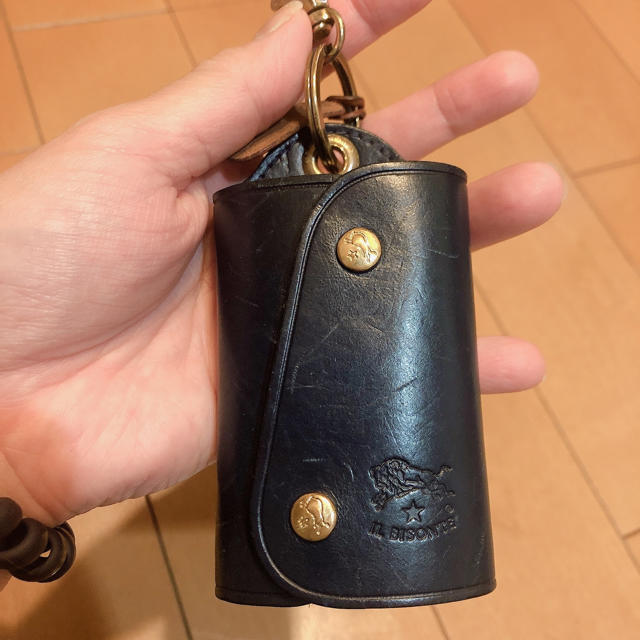 IL BISONTE - イルビゾンテ キーケース ネイビーの通販 by なおちゃん