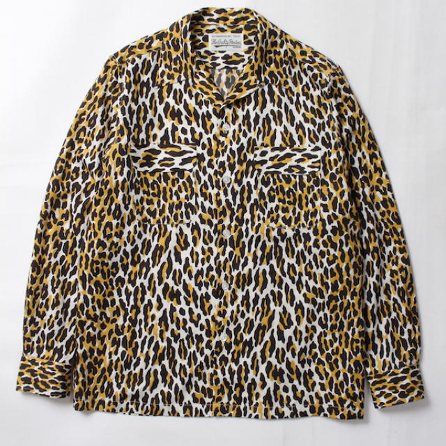 WACKO MARIA - WACKO MARIA レオパード オープンカラーシャツ 豹柄の