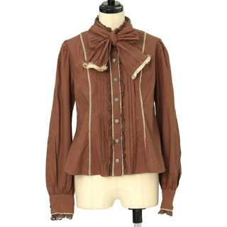 Angelic Pretty（シャツ/ブラウス(長袖/七分) ・ ブラウン/茶色系）の