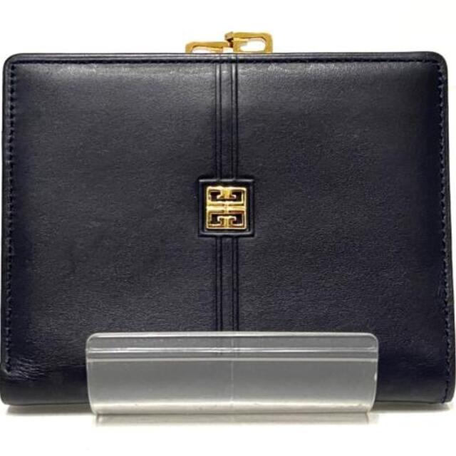 GIVENCHY - ジバンシー 2つ折り財布 - がま口 レザーの通販 by ブラン
