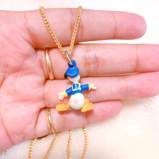 Disney - 【©️DISNEY】ドナルドダック ゴールドネックレス