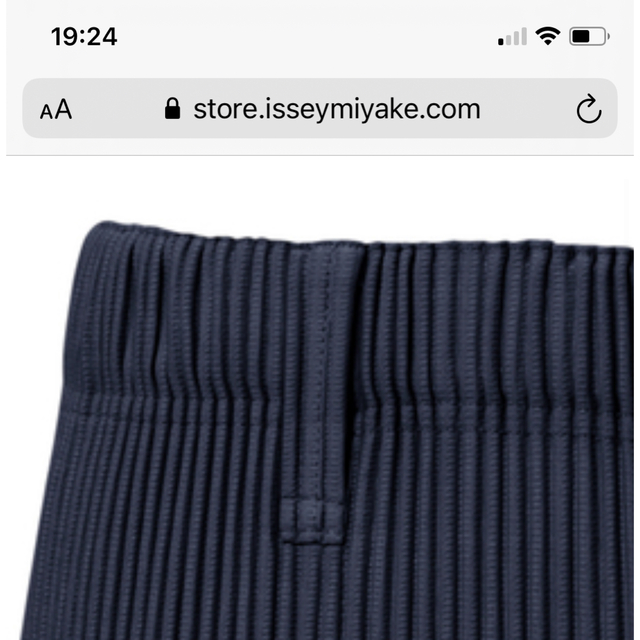 ISSEY MIYAKE - homme plisse rockの通販 by JJW's shop｜イッセイ