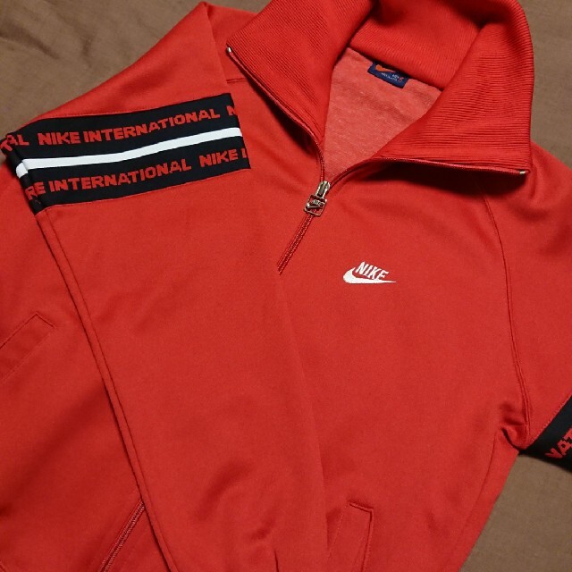 NIKE - 80s 80年代 ヴィンテージ 日本製NIKE ナイキ ジャージS レッド