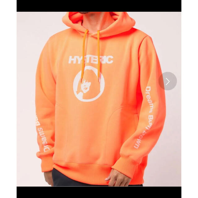 HYSTERIC GLAMOUR - 蛍光オレンジパーカーの通販 by カツラ's shop